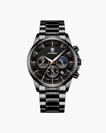 Precision Chronograph Steel Watch
