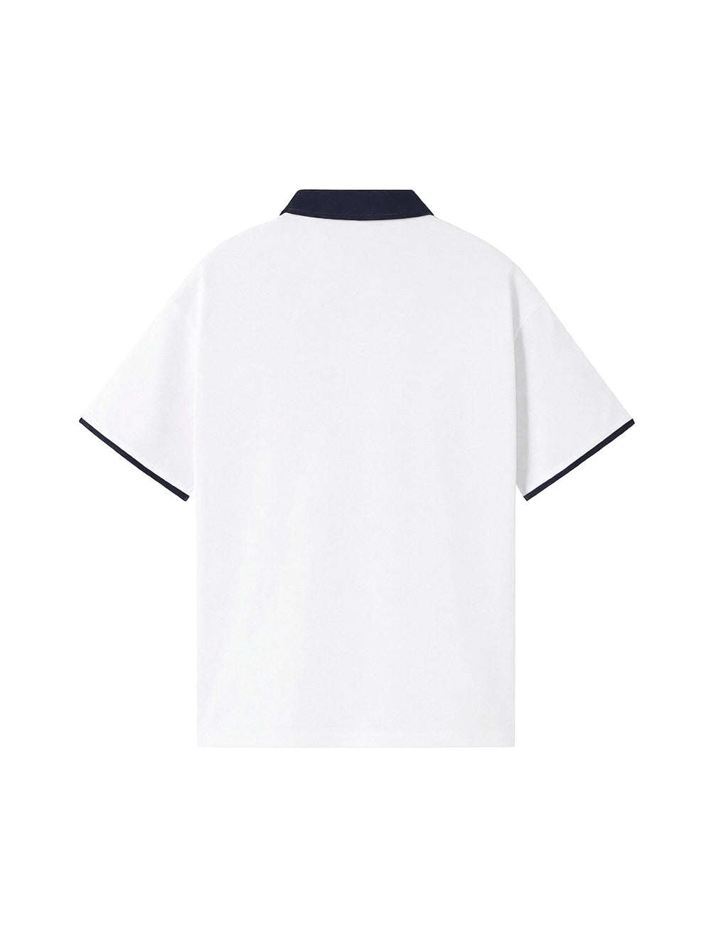 Raglan Polo Shirt — White