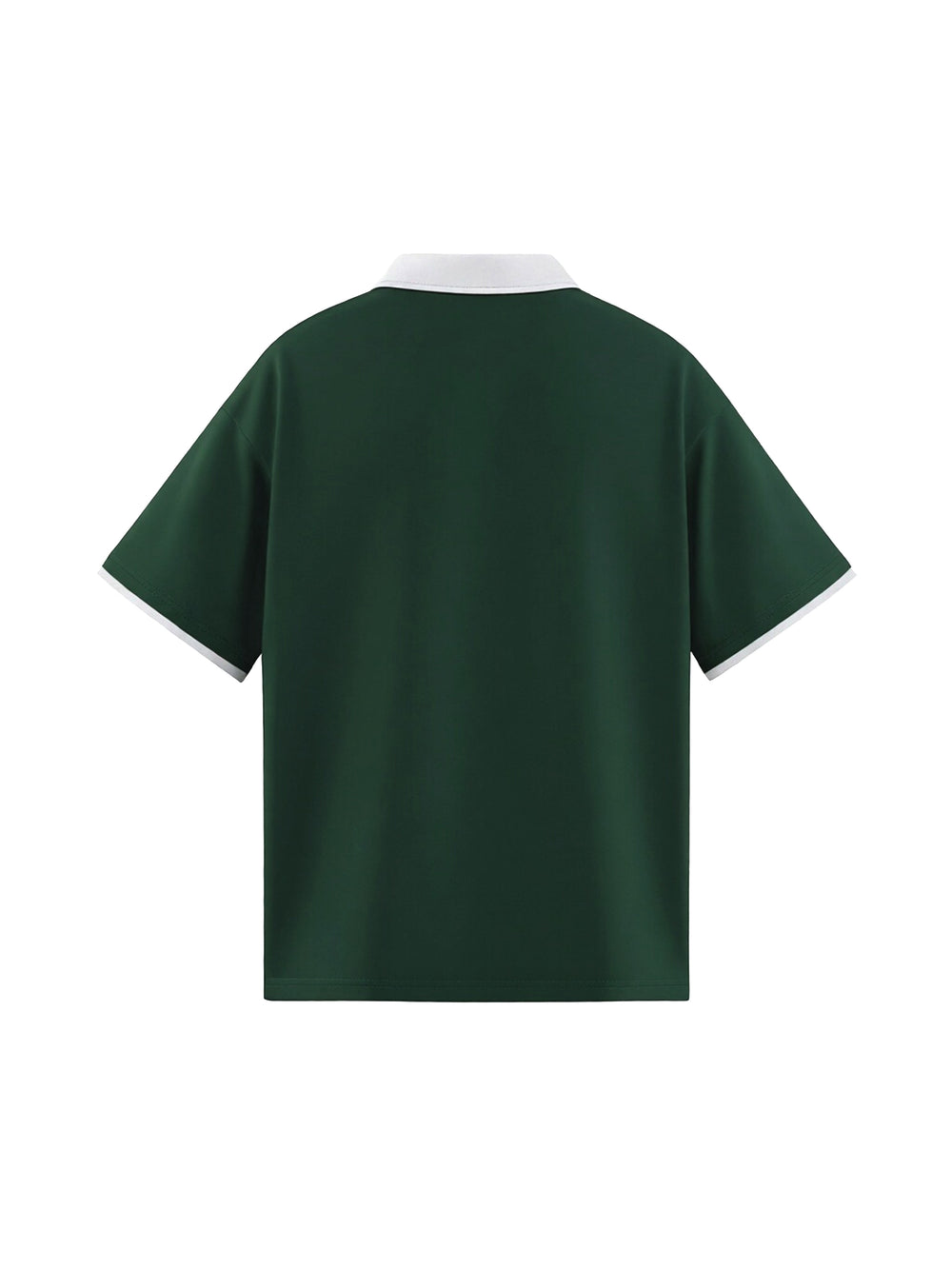 Raglan Polo Shirt - Dark Green