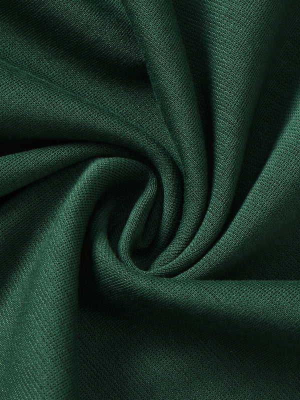 Raglan Polo Shirt - Dark Green