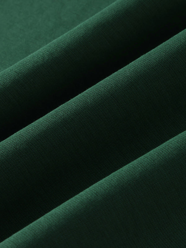 Raglan Polo Shirt - Dark Green