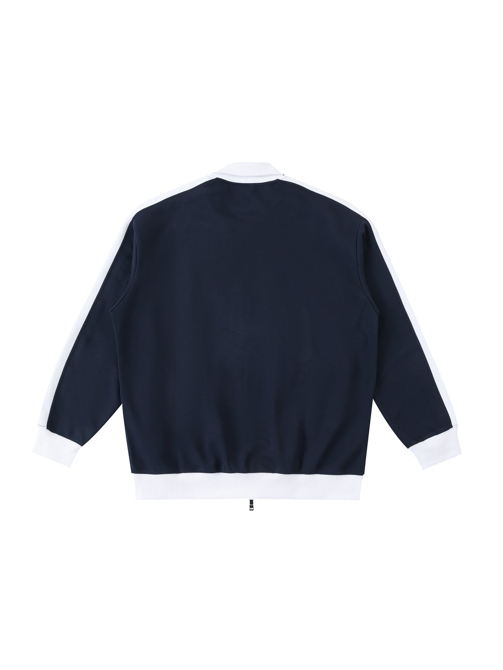 Trim Track Jacket — Navy / White