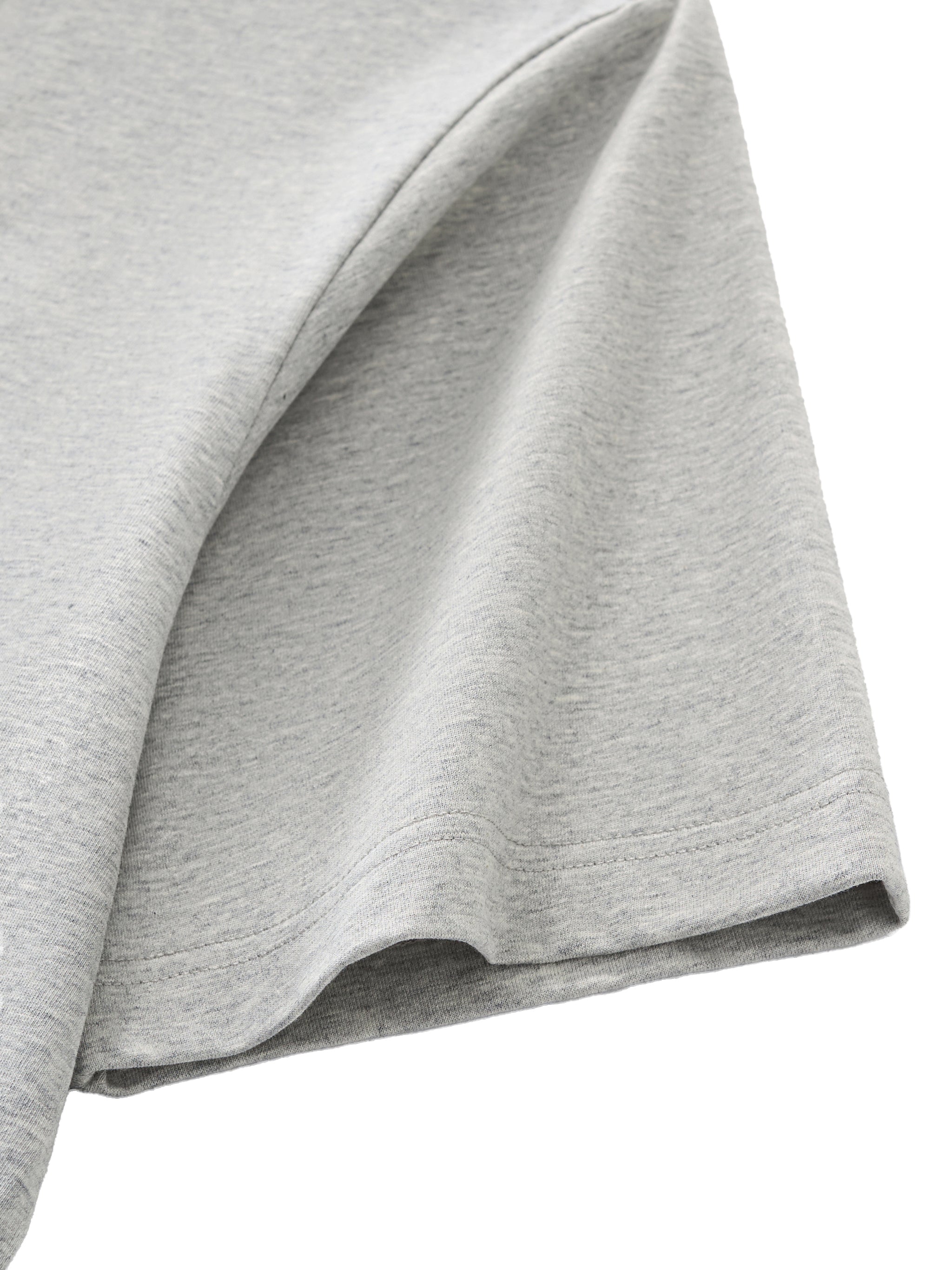 Contrast Polo Shirt — Gray