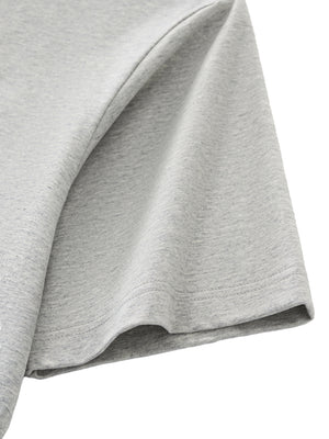 Contrast Polo Shirt — Gray
