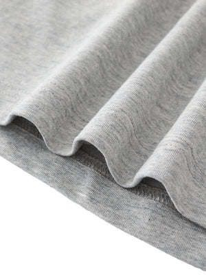 Contrast Polo Shirt — Gray
