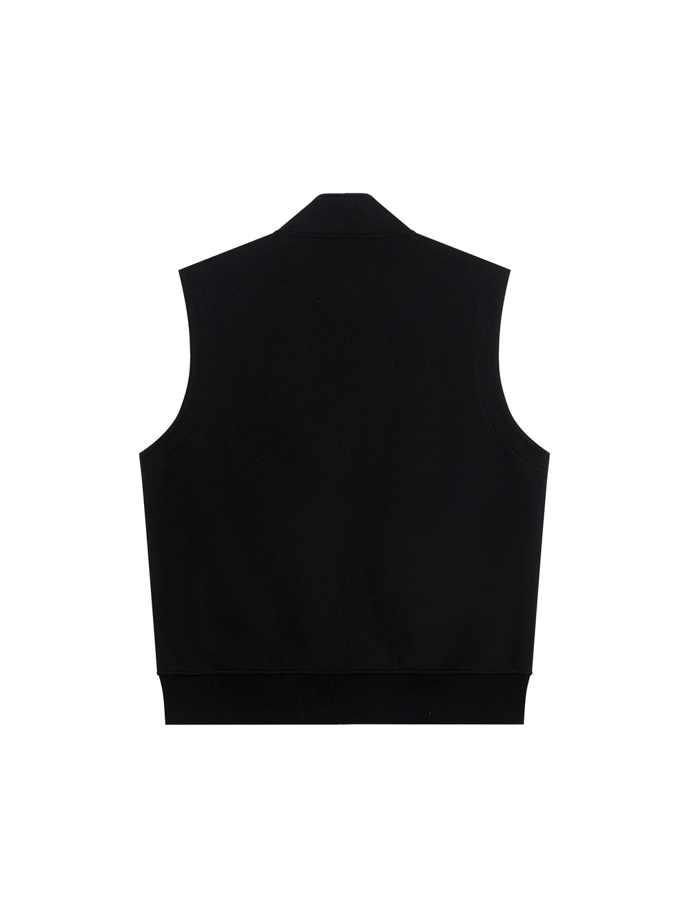 Zip Vest — Black