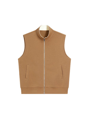 Zip Vest — Khaki
