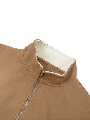 Zip Vest — Khaki