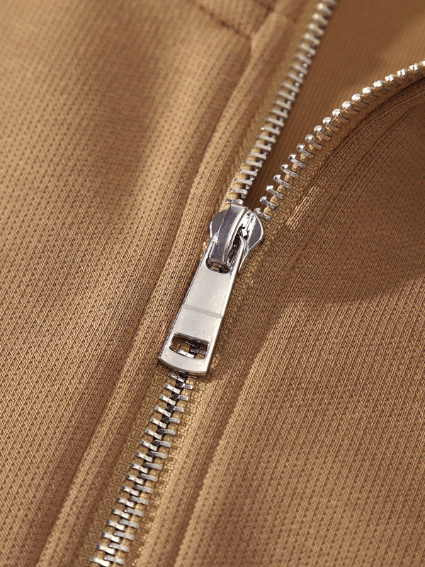 Zip Vest — Khaki