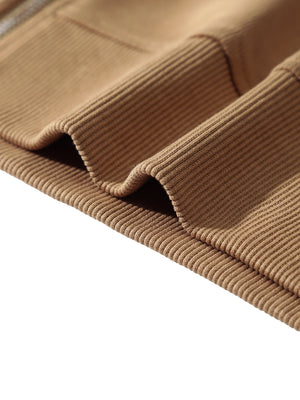Zip Vest — Khaki
