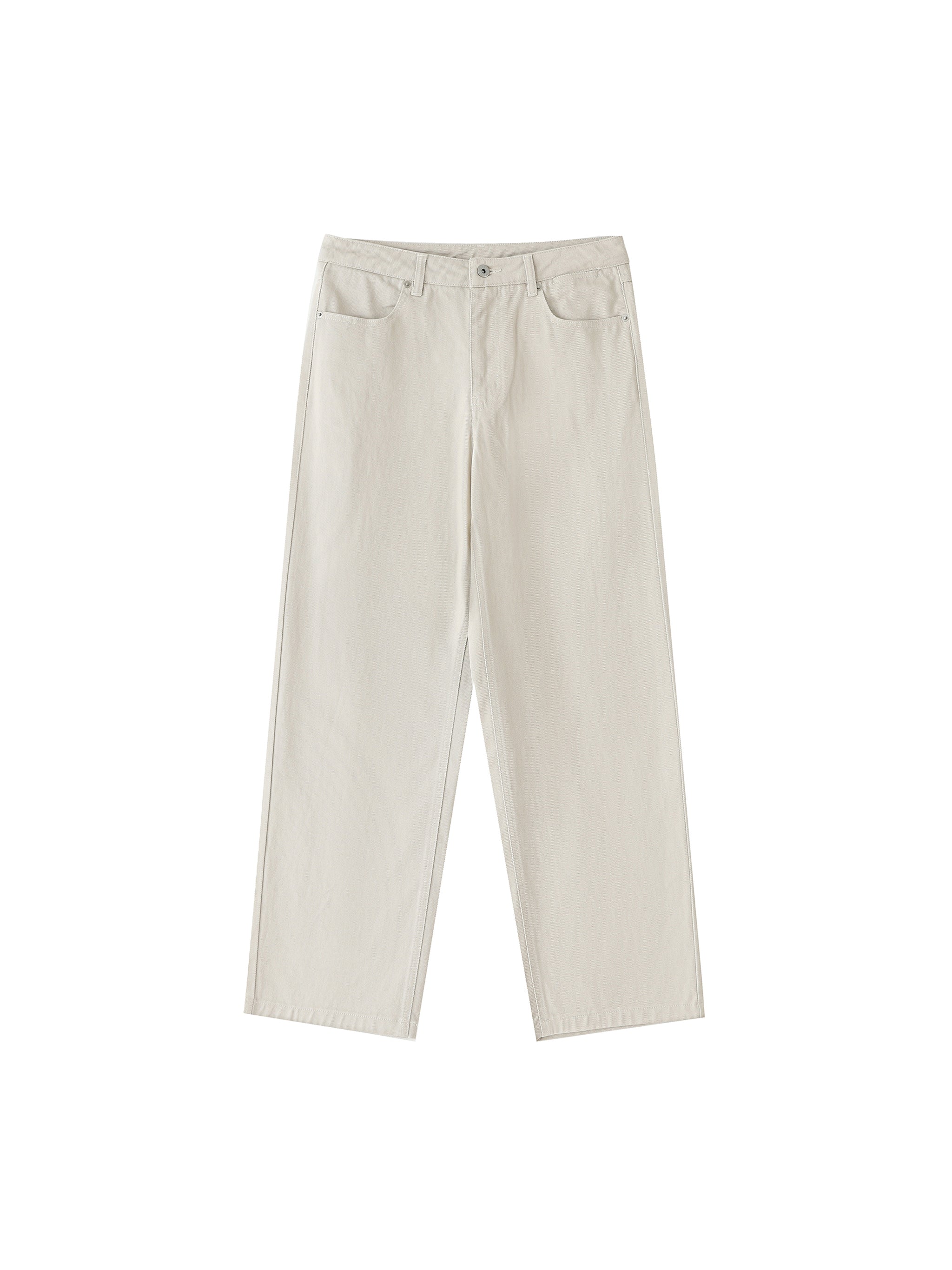 Heavyweight Cotton Straight - Pale Khaki