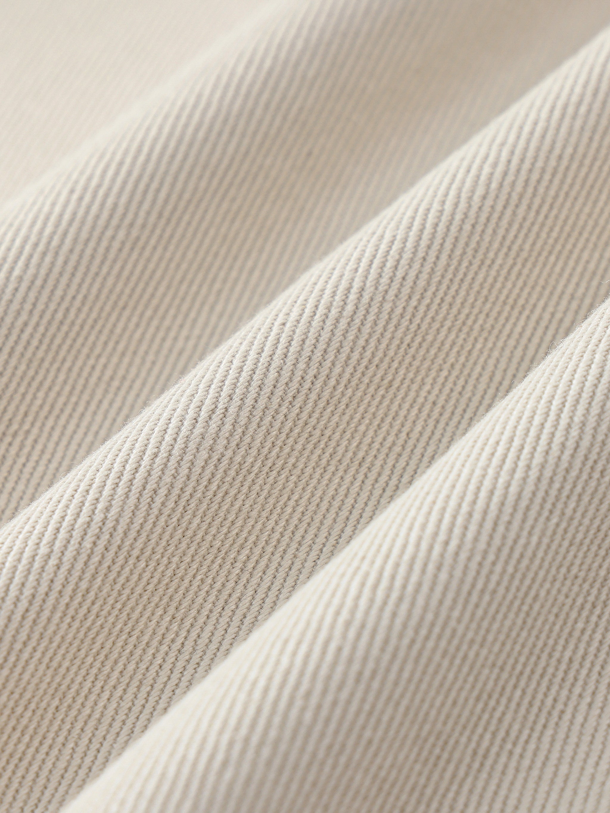 Heavyweight Cotton Straight - Pale Khaki
