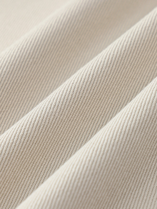 Heavyweight Cotton Straight - Pale Khaki