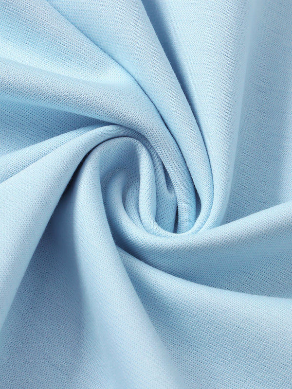 Piping Polo Shirt - Sky Blue