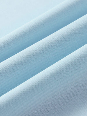 Piping Polo Shirt - Sky Blue