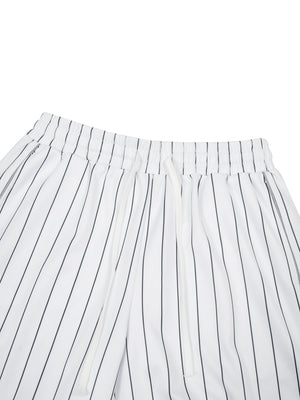 Loose Fit Shorts — Stripe