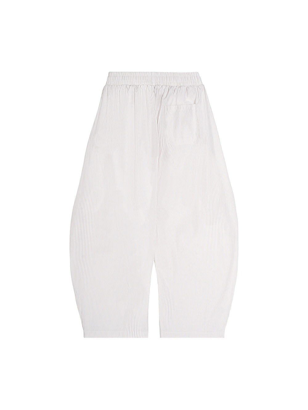 Barrel Pants — Stripe White