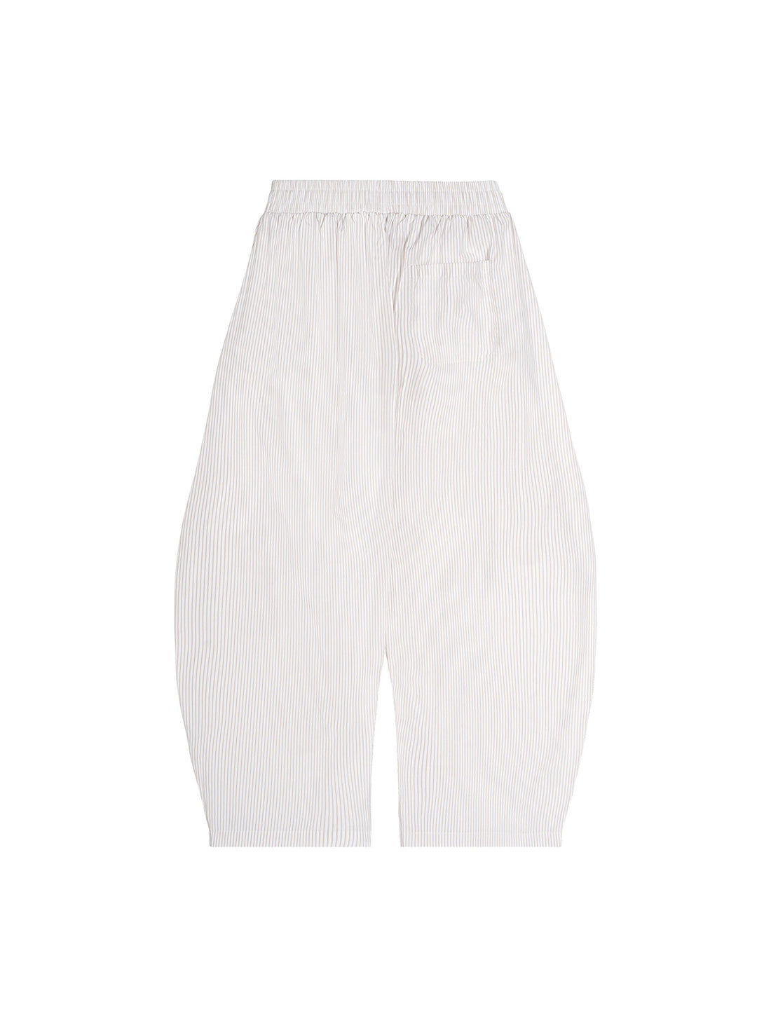 Barrel Pants — Stripe White