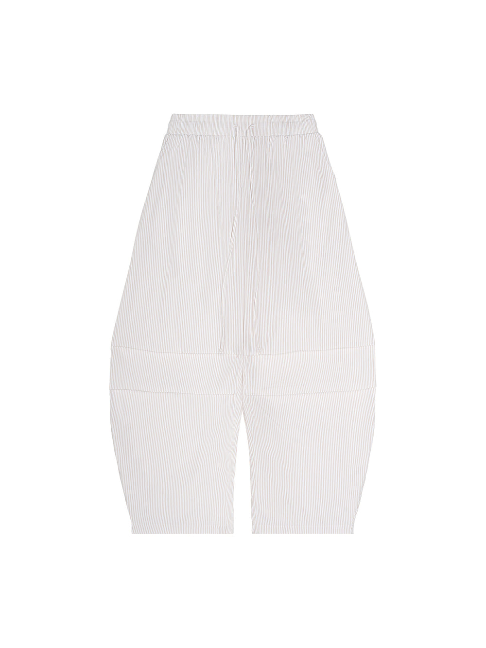 Barrel Pants — Stripe White