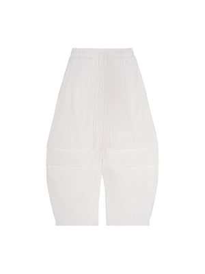 Barrel Pants — Stripe White