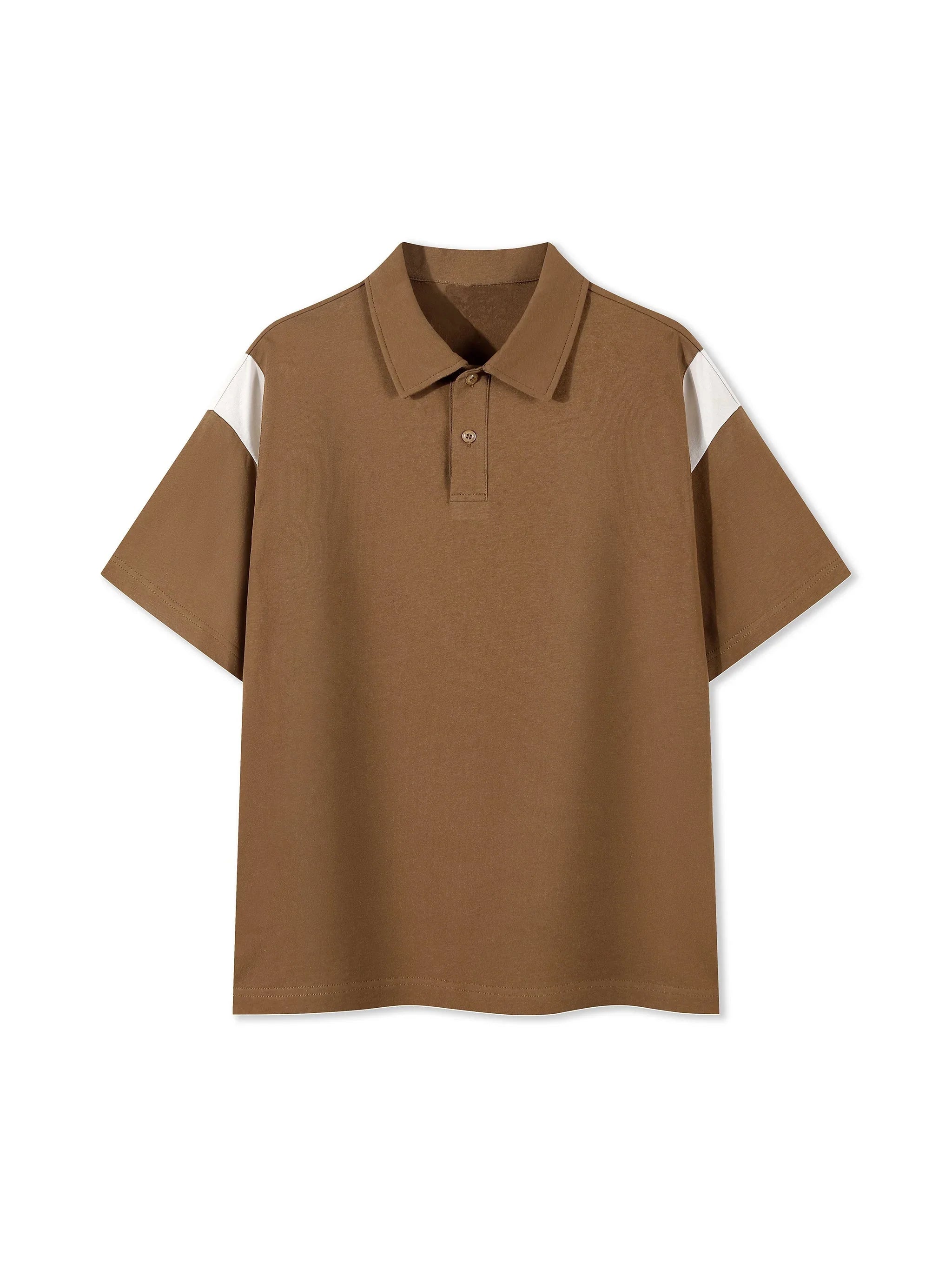 The Contrast Panel Polo