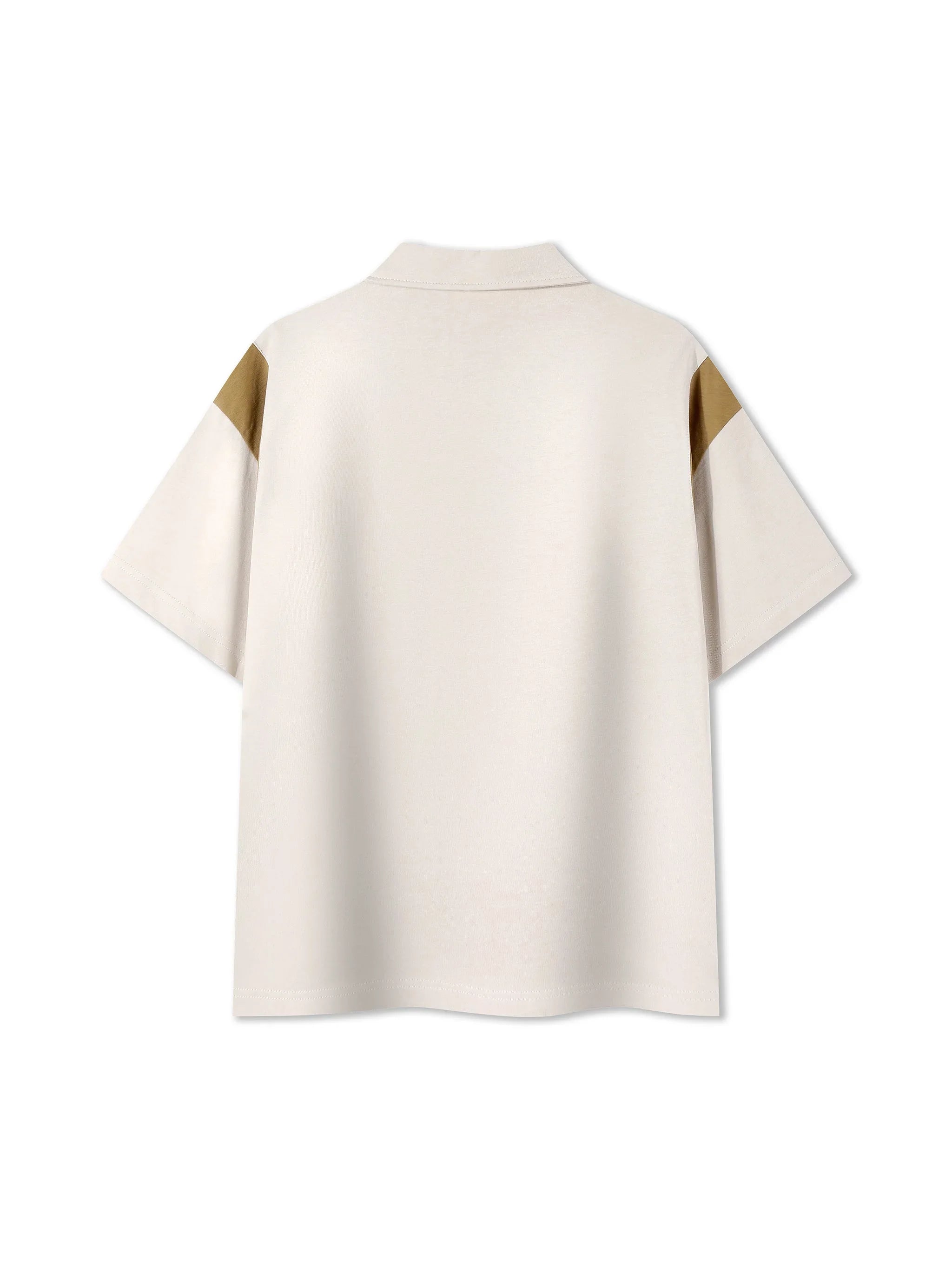 The Contrast Panel Polo