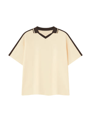 The Heritage Polo — Cream