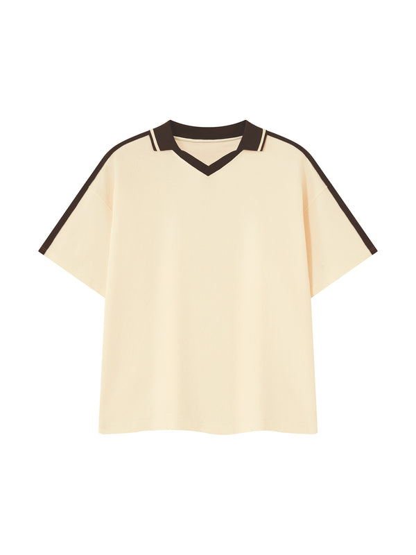 The Heritage Polo — Cream