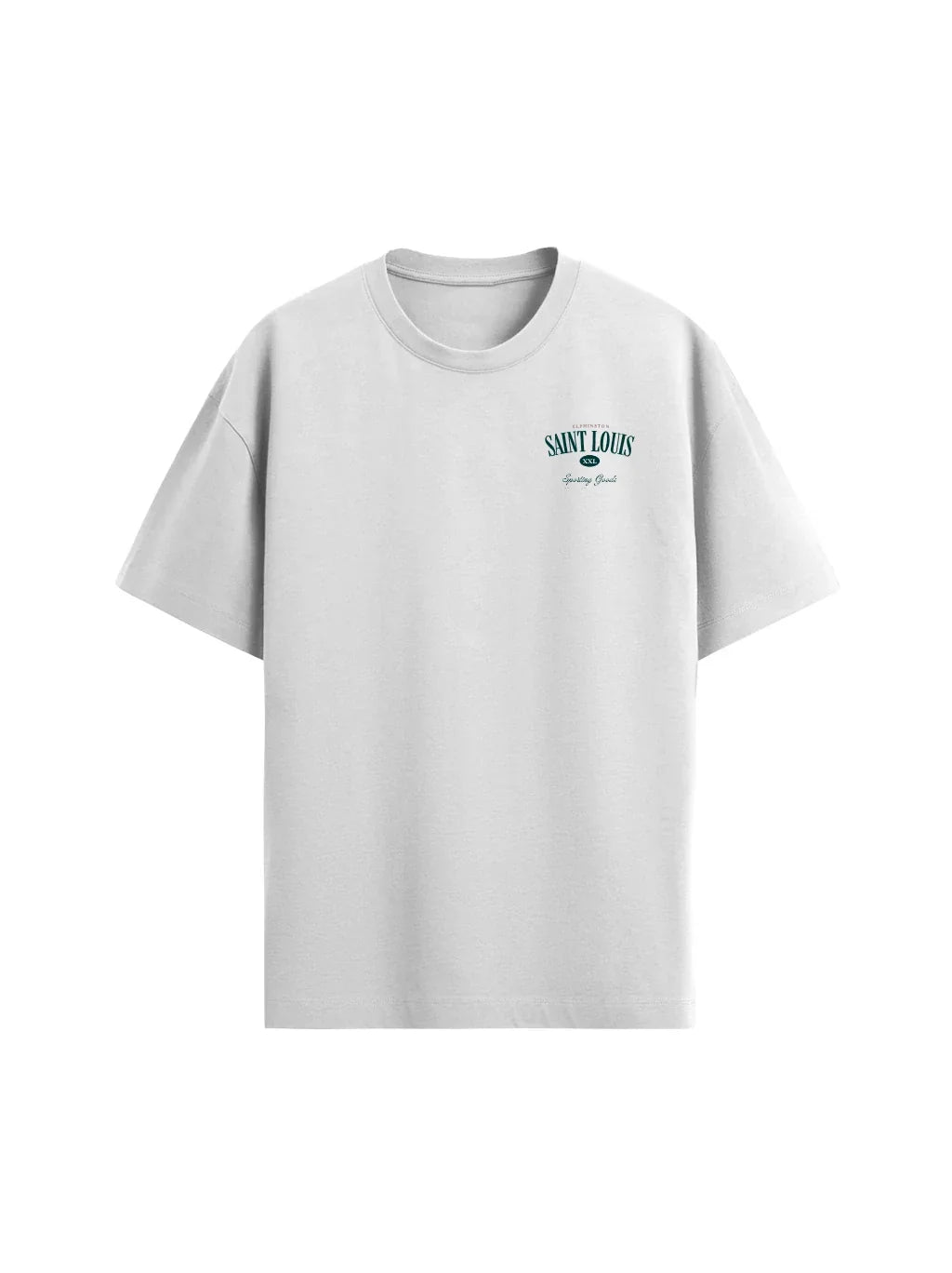 The Saint Louis Oversized Tee — White