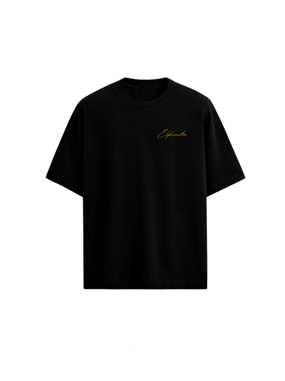 The La Noche Oversized Tee — Black