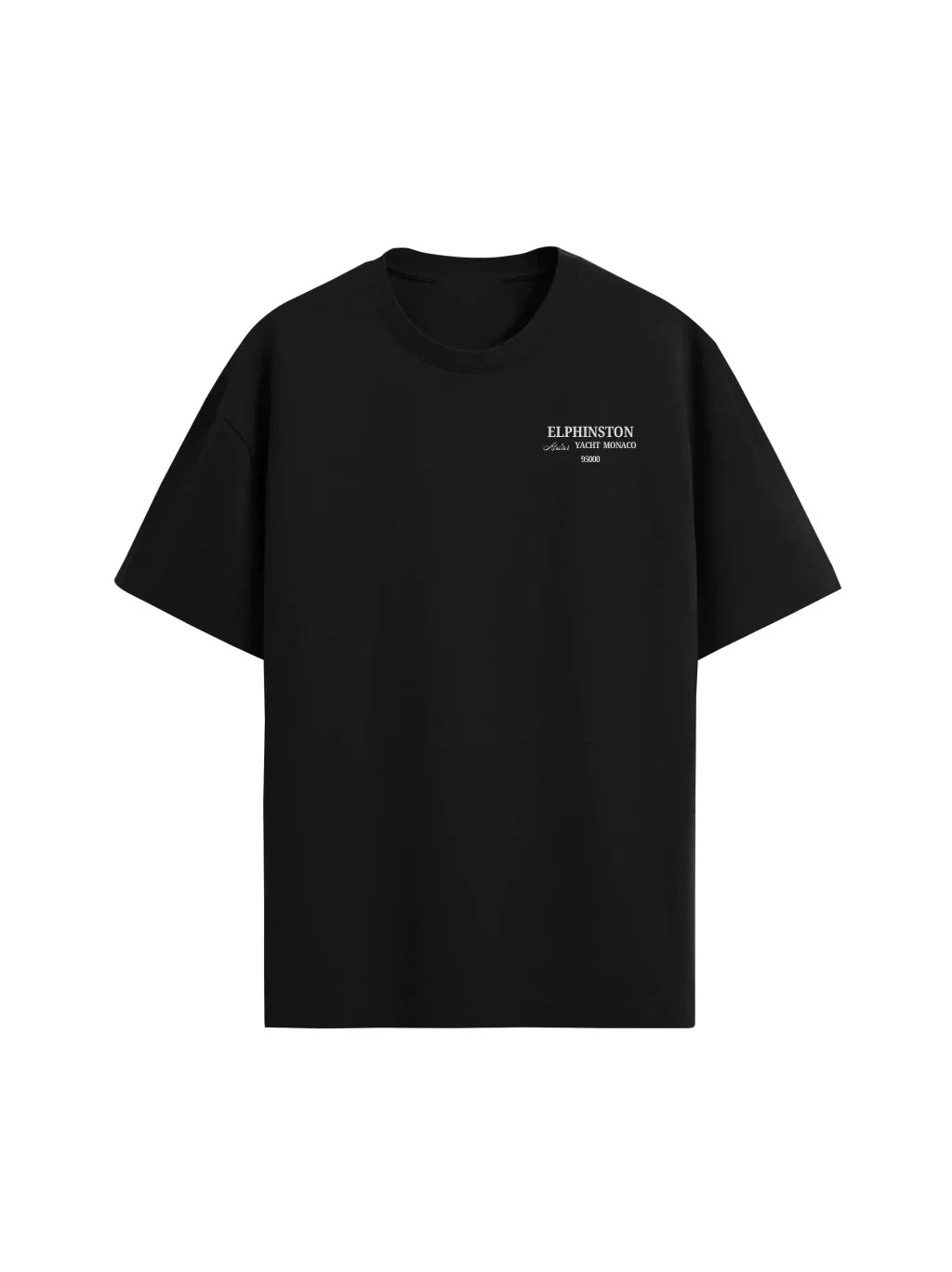 The Monaco Oversized Tee — Black