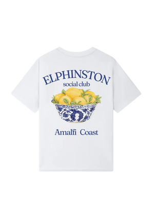 The Amalfi Coast Oversized Tee — White