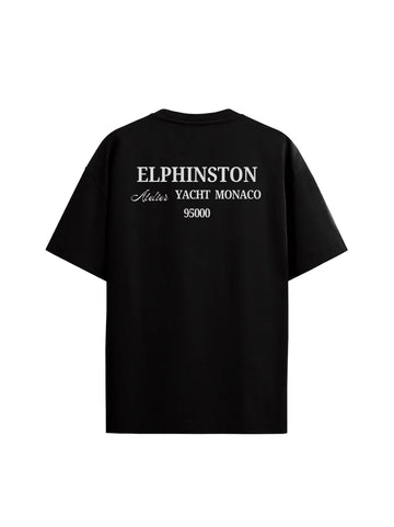 The Monaco Oversized Tee — Black