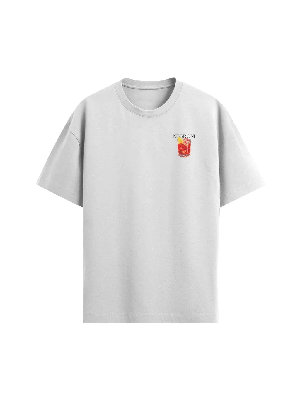 The Negroni Oversized Tee — White