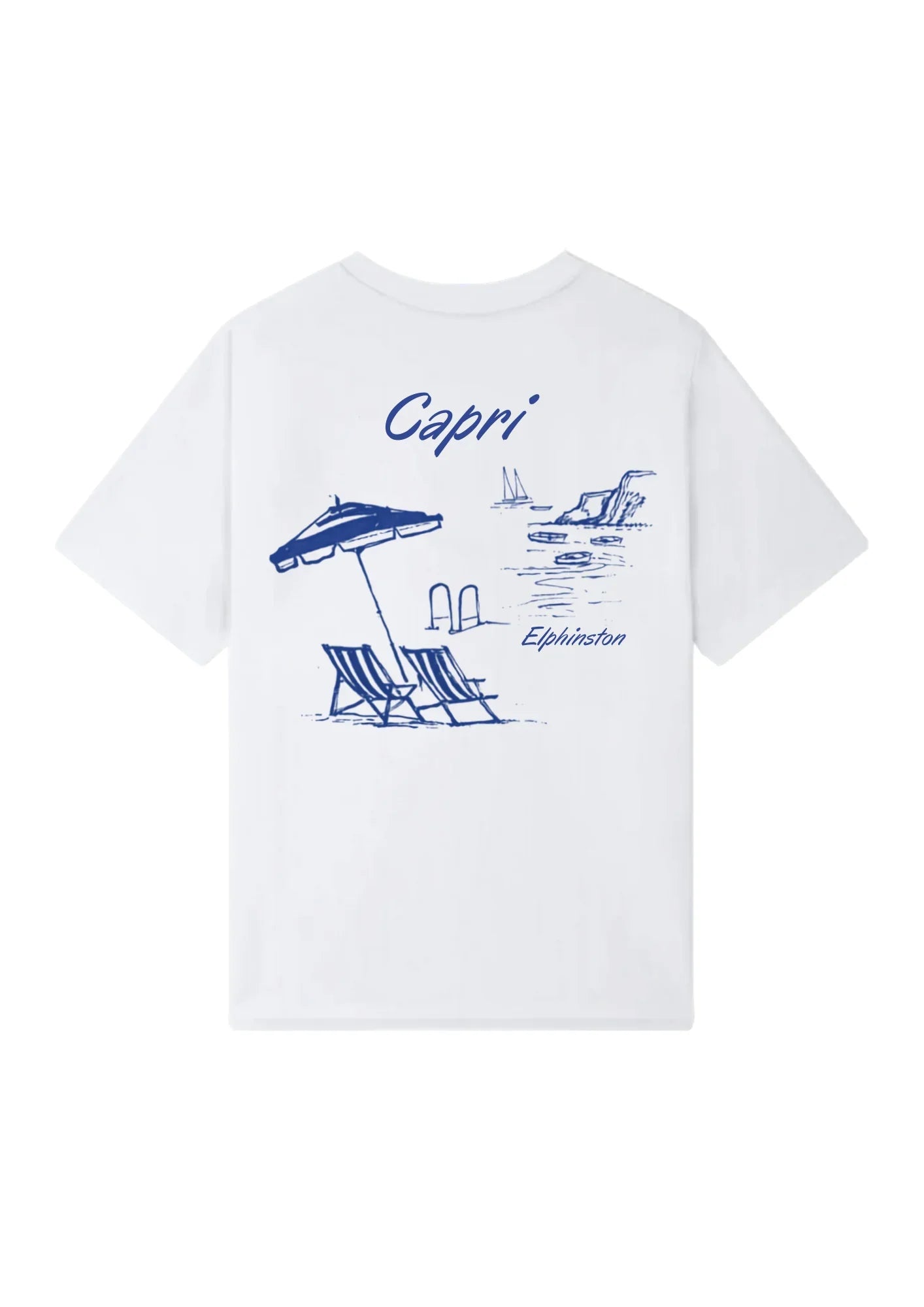 The Capri Oversized Tee — White