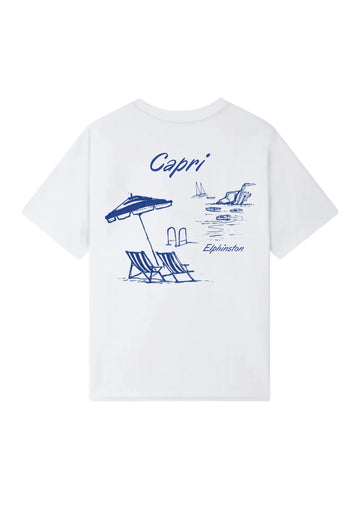 The Capri Oversized Tee — White