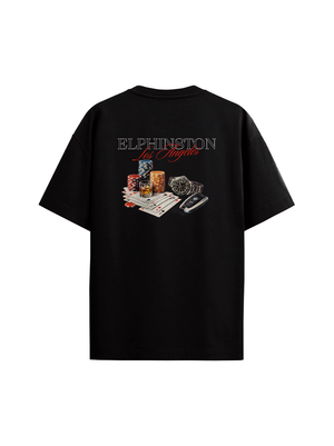 The Los Angeles Oversized Tee — Black