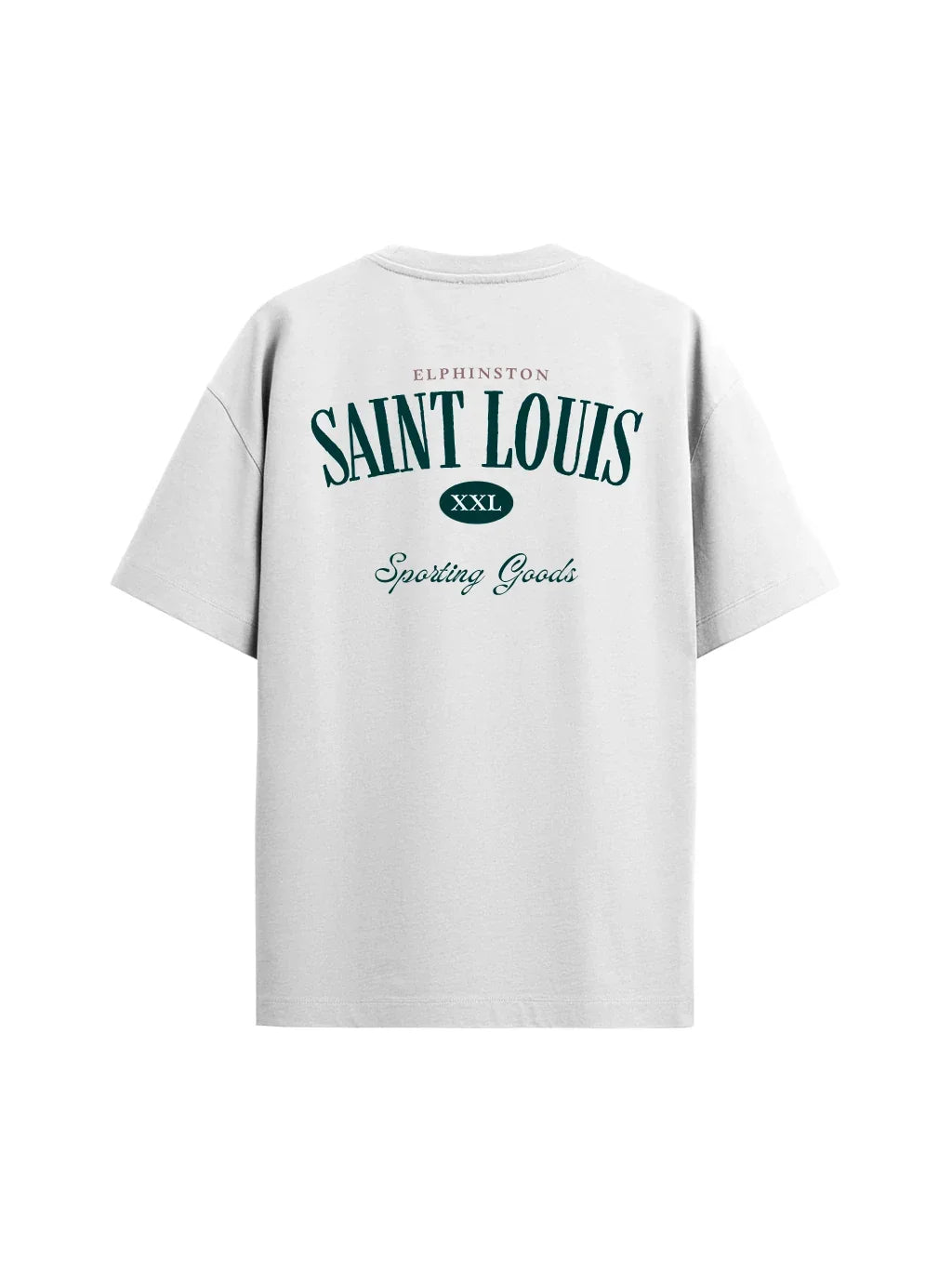 The Saint Louis Oversized Tee — White