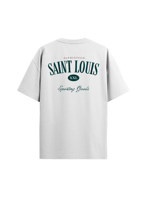 The Saint Louis Oversized Tee — White