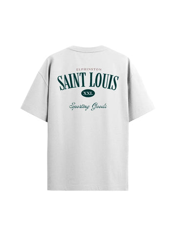 The Saint Louis Oversized Tee — White
