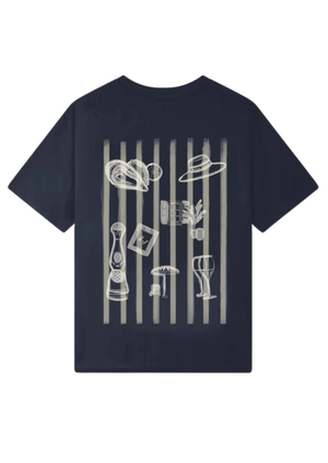 The Aperitivo Oversized Tee — Navy