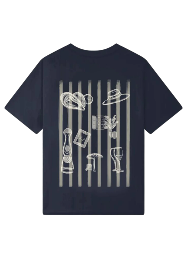 The Aperitivo Oversized Tee — Navy