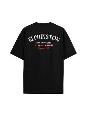 The Bay Of Angels Oversized Tee — Black