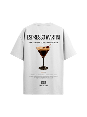 The Espresso Martini Oversized Tee — White