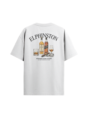 The Whisky Club Oversized Tee — White