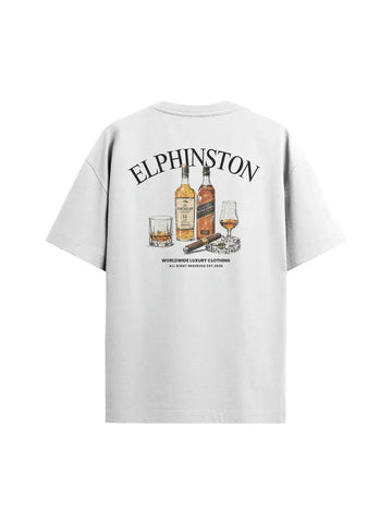 The Whisky Club Oversized Tee — White