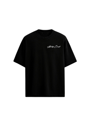The Azulejo Oversized Tee — Black